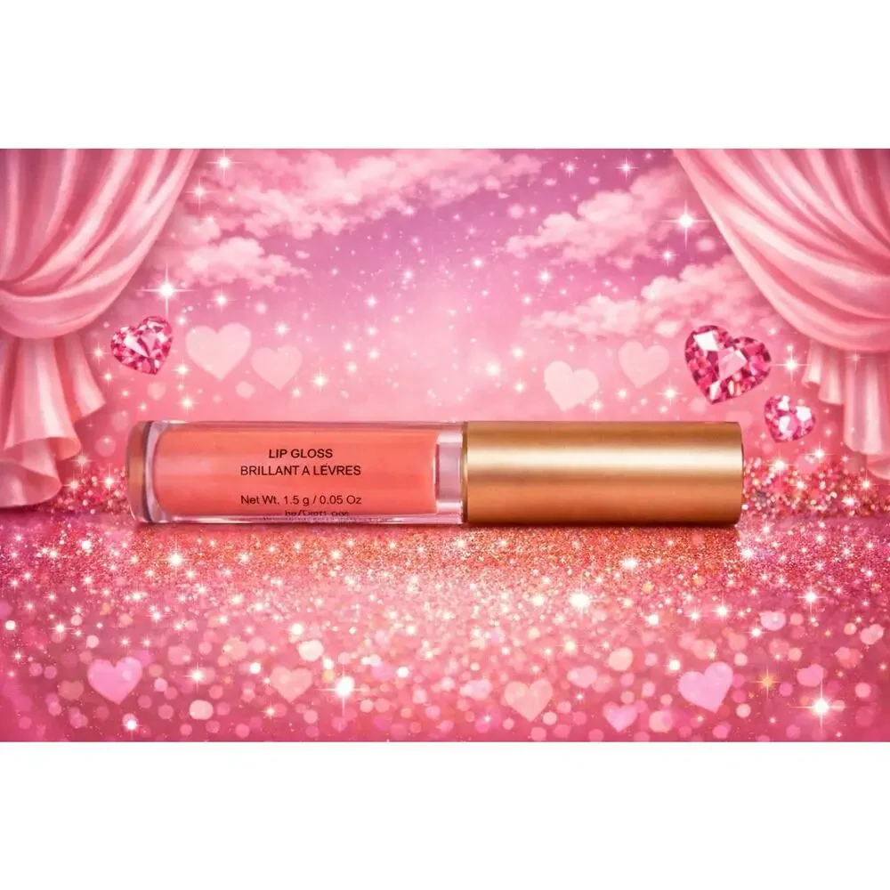 Too Faced - Lip Gloss - Shade: Naked Dolly - Travel Size - 0.05 oz/ 1.5 g